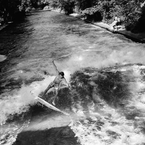 Black and White Eisbach