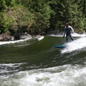 Elijah Mack Surfing