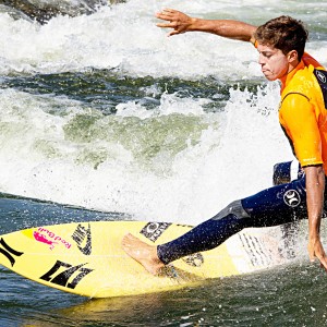 Kai Lenny River Surfing in Cascade