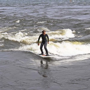 Tristan River Surfing in Montreal