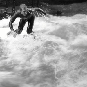 Eisbach Black and White
