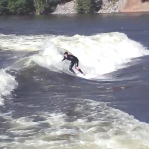 River Surfing in Norway