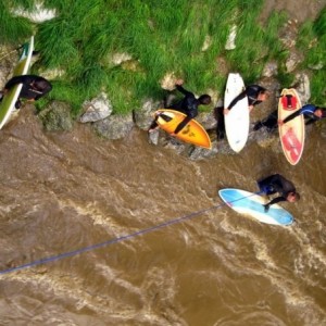 River Surfing Photo