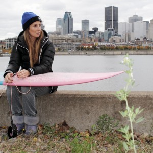 Women in River Surfing: Annie Carrier
