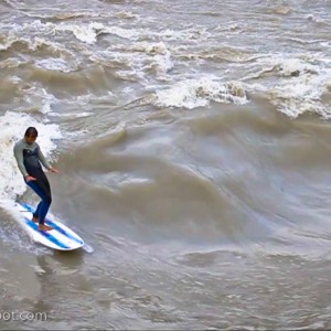 Martin Zarfl River Surfing