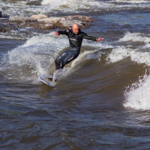 River Surfing Idaho/Montana