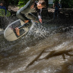Air Time at the Eisbach