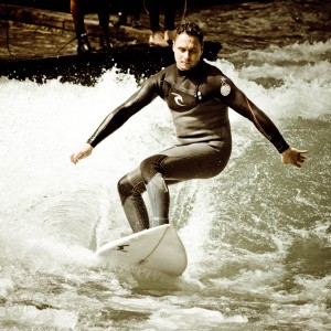 At the Eisbach
