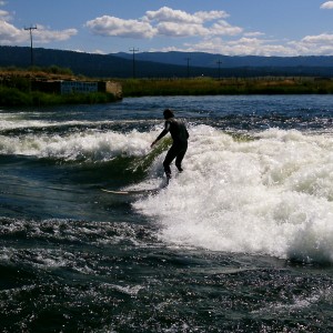 Idaho River Surfing